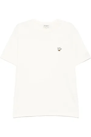 Café Kitsuné Playera Barista Fox Patch Relaxed