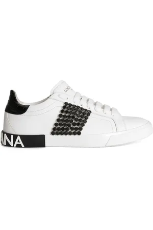 Dolce & Gabbana Tenis con detalle de strass