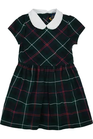 Ralph Lauren Vestido con motivo de cuadros