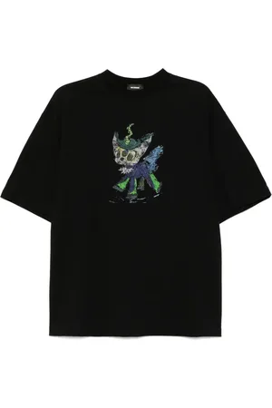 We11 Done Playera Jeff con dibujo