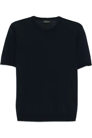 Roberto Collina Playera de tejido fino