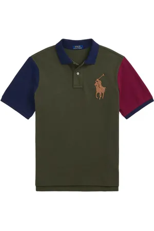 Ralph Lauren Playera tipo polo con motivo Big Pony