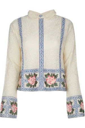 BODE Camisa con bordado floral