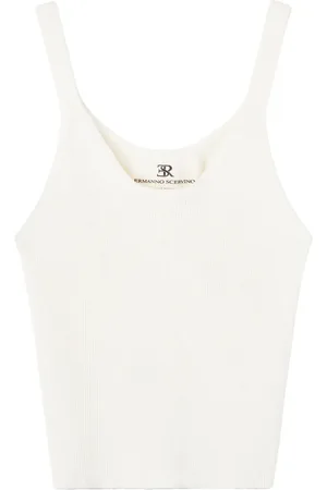 ERMANNO SCERVINO Camiseta tejida de canalé