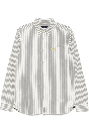 Fred Perry Camisa con rayas estampadas