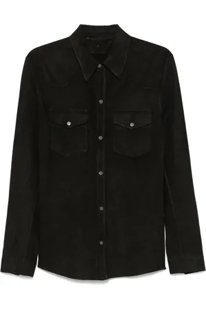 SALVATORE SANTORO Sobrecamisa manga larga