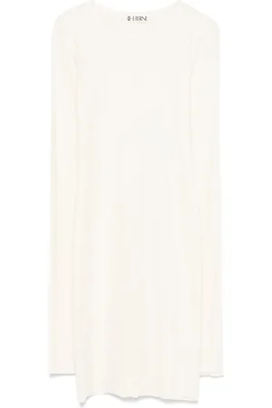 ÉTERNE Vestido corto con cuello redondo