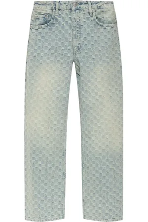 MISBHV Jeans con monograma en jacquard