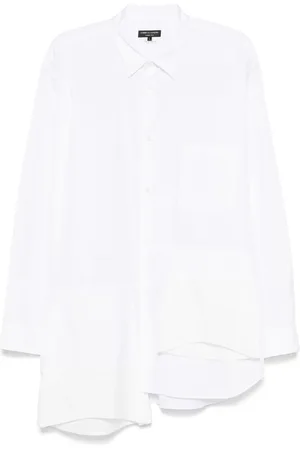 Comme des Garçons Camisa de popelina