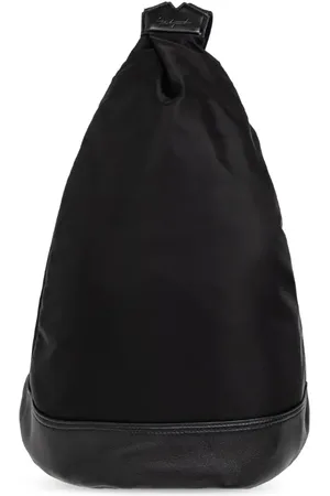 YOHJI YAMAMOTO Mochila con diseño triangular