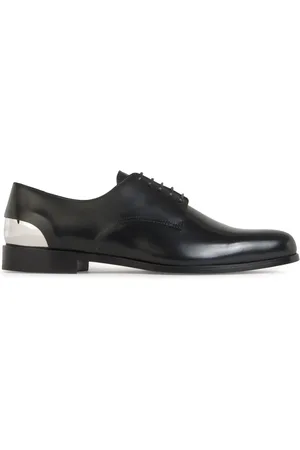 Alexander McQueen Zapatos derby con placa del logo