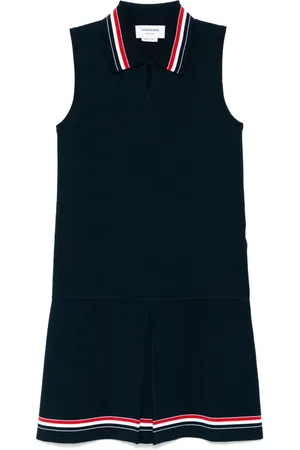 Thom Browne Vestido tennis con cuello de playera tipo polo