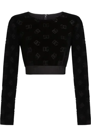 Dolce & Gabbana Sudadera con logo DG en jacquard