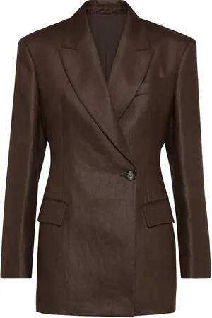 Brunello Cucinelli Blazer con doble botonadura