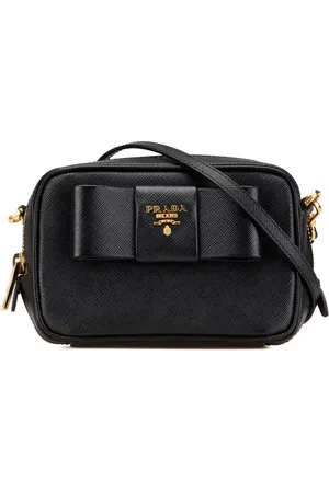 Prada Bolsa crossbody Saffiano Fiocco Bow Camera Bag 2013-2024