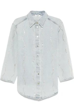 Sandro Camisa con strass