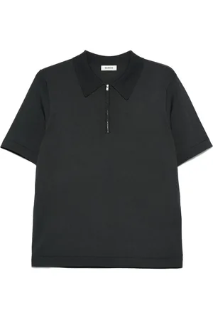 Sandro Playera tipo polo de tejido fino