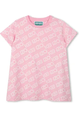 Kenzo Vestido con logo estampado