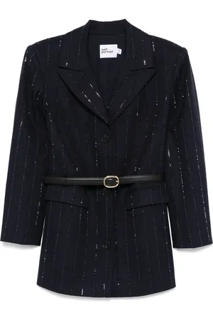 Self-Portrait Blazer con detalles de strass
