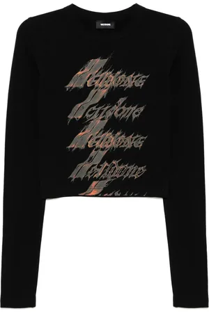 We11 Done Playera Flame con logo