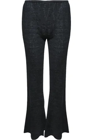 The Row Pantalones acampanados con bolsillos