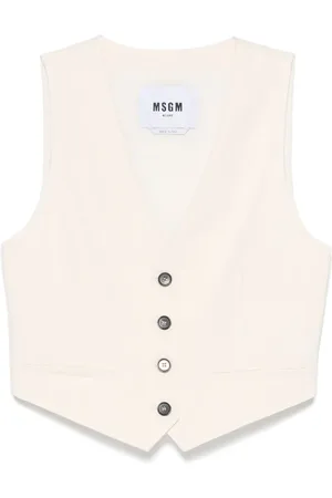 Msgm Chaleco con botones