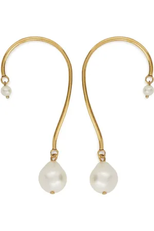 ERMANNO SCERVINO Arete ear-cuff con detalle de perla
