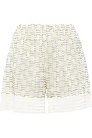 ERES Shorts con motivo geométrico