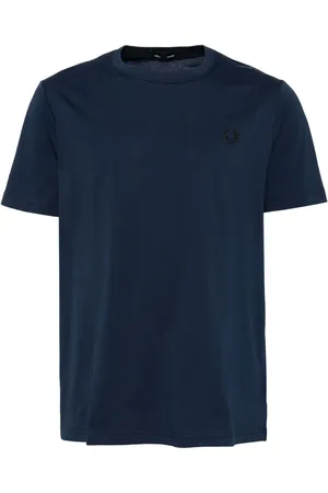 Fred Perry Playera con cuello redondo