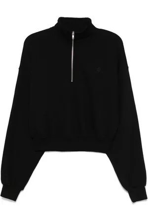ÉTERNE Sudadera corta con medio cierre