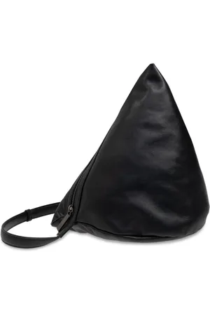 YOHJI YAMAMOTO Bolsa de hombro de cuero