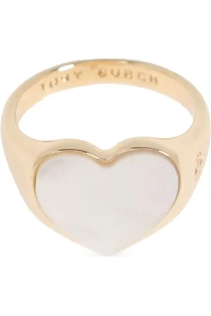 Tory Burch Anillo con motivo de corazón