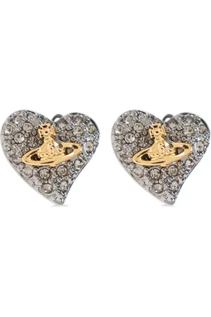 Vivienne Westwood Aretes en forma de corazón