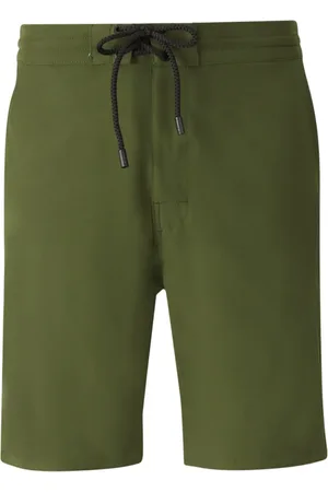 MC2 SAINT BARTH Shorts de playa con parche del logo