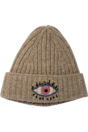 KAPITAL Gorro con ojo bordado