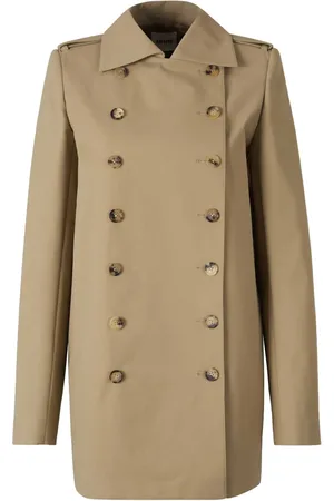 Khaite Gabardina con doble botonadura