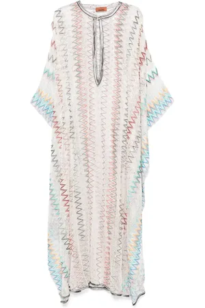 Missoni Caftán de tejido flojo