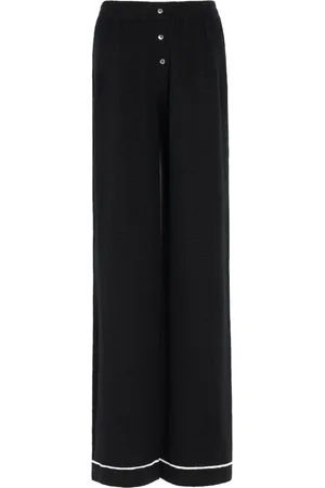 Barrie Pantalones de satén