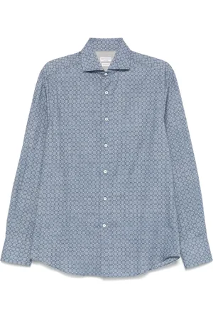 Brunello Cucinelli Camisa con estampado floral
