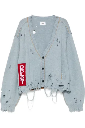 DOUBLET Cárdigan de mezclilla