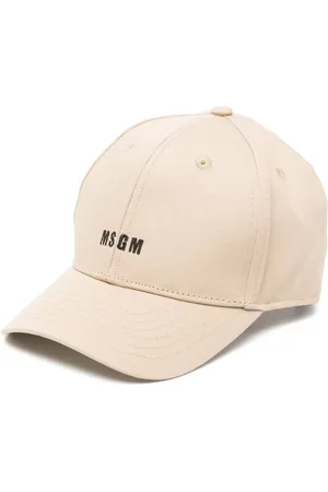 Msgm Gorra con logo bordado