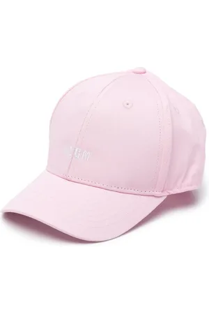Msgm Gorra con logo bordado