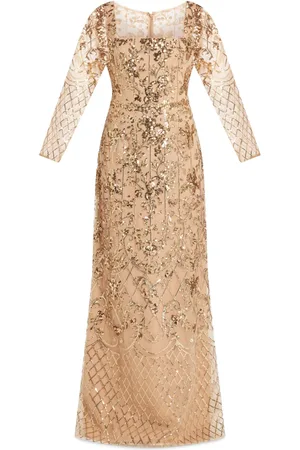 Marchesa Notte Vestido de fiesta con lentejuelas