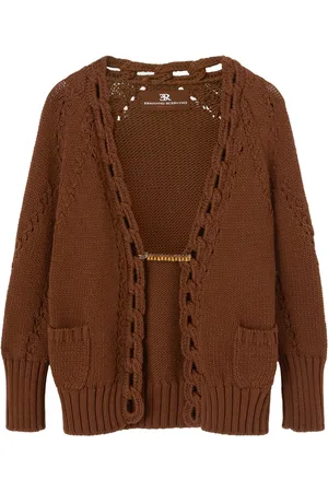 ERMANNO SCERVINO Cárdigan con detalles de cristal
