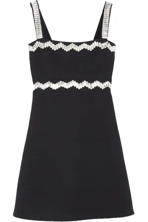 Patou Vestido con detalles de cristal