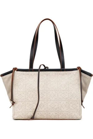 Loewe Tote Medium Anagram Canvas Cushion 2000-2024