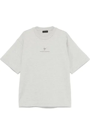 Giuseppe Zanotti Playera con logo estampado