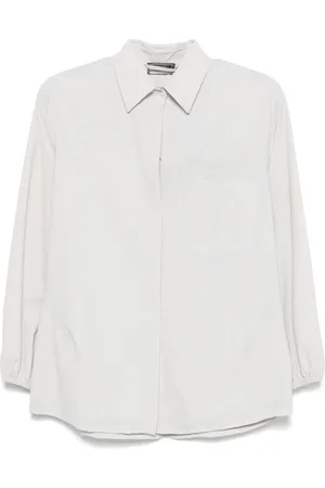 HERNO Camisa texturizada
