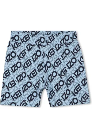 Kenzo Shorts con logo estampado