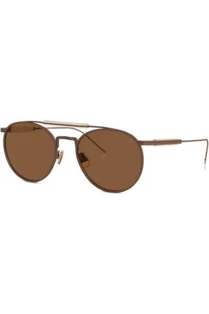 Brunello Cucinelli Lentes de sol estilo piloto